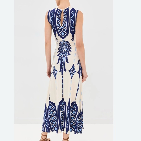 $1350 
Johanna Ortiz

Cardinal Direction Printed Jersey Ankle Dress size 2 - Picture 2 of 12